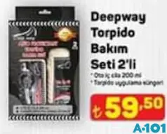 DEEPWAY TORPİDO BAKIM SETİ 2'Lİ fiyat ve kampanya bilgisi